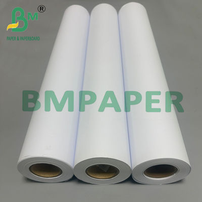 80g 30 polegadas CAD Plotter Paper não revestido High White Card Roll