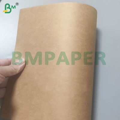 Folhas de papel kraft virgem marrom revestidas de um lado para caixas de embalagem