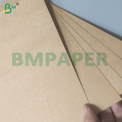 Folhas de papel kraft virgem marrom revestidas de um lado para caixas de embalagem