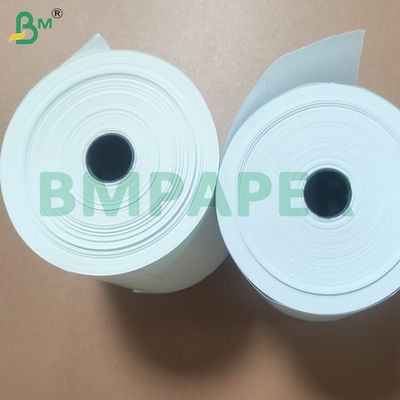 Rolos de papel térmico de 80*77mm resistentes ao desbotamento para sistemas POS sustentáveis