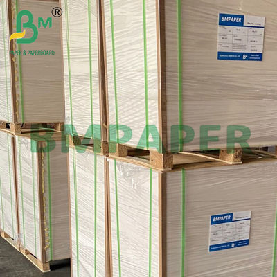 100gm C1S Papel revestido brilhante Boa absorção de tinta Efeito Placa lisa