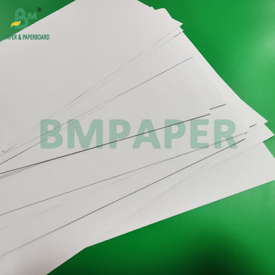 Papel de texto liso branco digital de 60 libras para envelope 23' x 35' de alto brilho