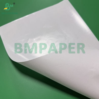 1 Lado de papel revestido com PE Papel Kraft Branco 40g + 10g Tamanho 36 X 25 polegadas