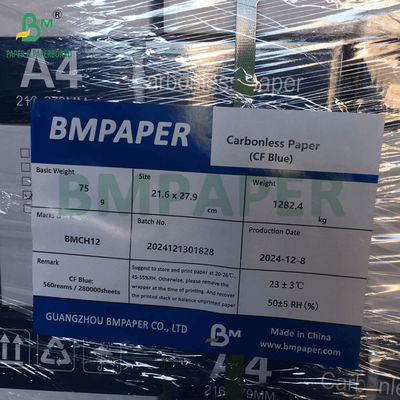 Papel sem carbono pré-perfurado CB CFB CF