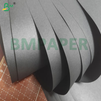 Papel de cartão de capa preta 280gm 8,5 x 11 polegadas sem revestimento liso