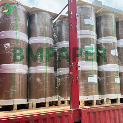 Papel Kraft PE branco de uma só face de alta qualidade para embalagens alimentares