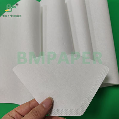 50 gm 328 mm Rolo de papel de resíduos de filtro de café de qualidade alimentar branco e marrom