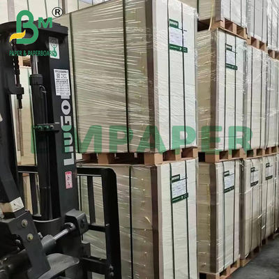 200 g de papel sem revestimento de creme e sem madeira de cartão offset grande 70 * 100 cm