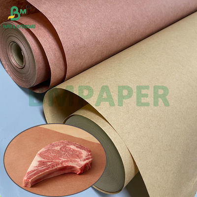 60gm 65gm Peach Butcher Paper Papel de embrulho de alimentos para churrasco