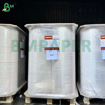24 g 28 g Papel de embalagem de palha branca de qualidade alimentar para palha de bebida