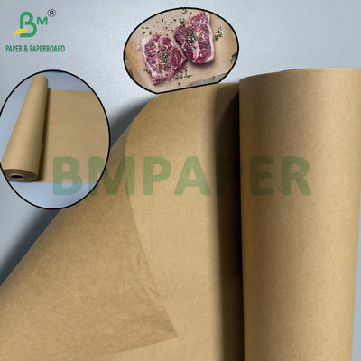 60 gm 70 gm Rolo de papel de açougueiro de qualidade alimentar para embrulho de carne A1 610 mm