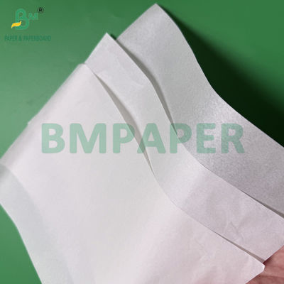 40 g de papel branco à prova de gordura para embalagem de pão 350 mm - 600 mm