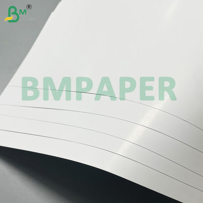 Papel de arte C2S liso revestido de duas faces branco para design de capa