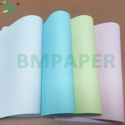 Largura 19" CF CFB CB Papel de cópia sem carbono em rolos de várias cores