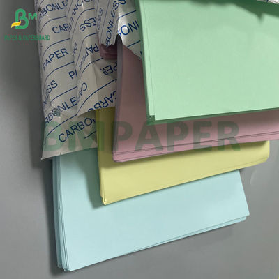 Papel em branco NCR de 20 libras menos carbono de 8,5 "x 11" para impressoras digitais