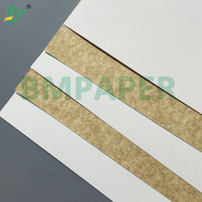 200 g 250 g de algodão kraft branco revestido à prova de umidade para embalagens de produtos congelados