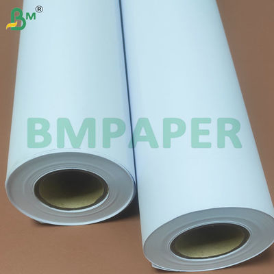 Alta rigidez 2/3 de polegada tamanho do núcleo branco CAD Plotter papel de impressão rolos