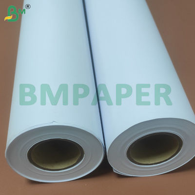 Alta rigidez 2/3 de polegada tamanho do núcleo branco CAD Plotter papel de impressão rolos