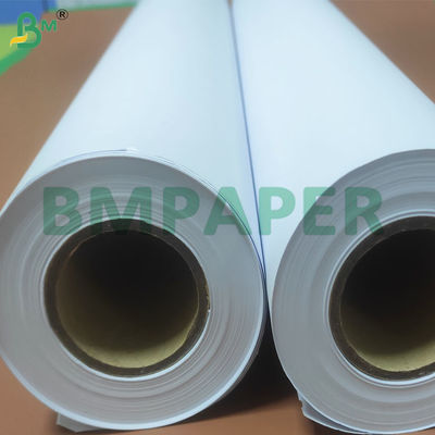 Alta rigidez 2/3 de polegada tamanho do núcleo branco CAD Plotter papel de impressão rolos
