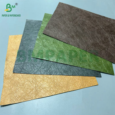 147cm Largura da bobina 0,55mm Papel PU Tyvek para sacos femininos