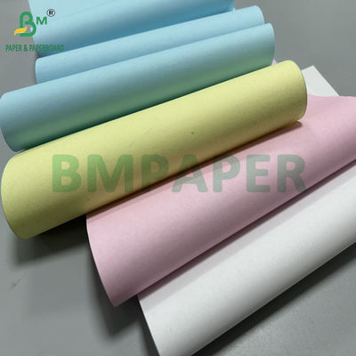 75 gr 21,6 x 27,9 cm NCR Papel sem Carbono com CFB Rosa Azul Amarelo