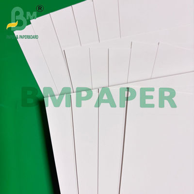 Papel sintético PET impermeável não revestido de 180um para etiquetas de roupa