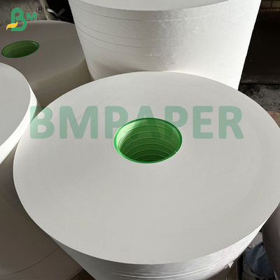 Logotipo personalizado Impresso Biodegradável 28gm Papel de embalagem de palha branco de qualidade alimentar para embalagens individuais de palha de bebida