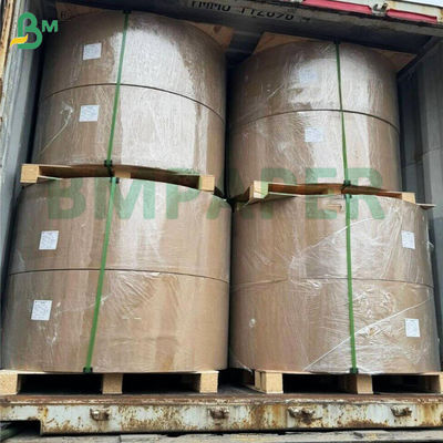 Papel de embrulho de frutas ecológico 30 gramas Rolo de tecido marrom reciclado para embalagem de frutas