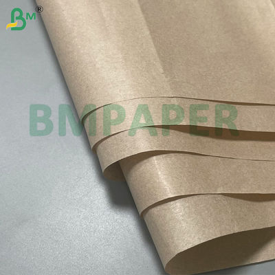 Papel de embrulho de frutas ecológico 30 gramas Rolo de tecido marrom reciclado para embalagem de frutas