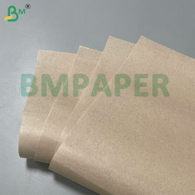 Papel de embrulho de frutas ecológico 30 gramas Rolo de tecido marrom reciclado para embalagem de frutas