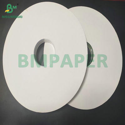 32mm 35mm Largura 24gsm 28gsm Papel Kraft de qualidade alimentar para embrulhar individualmente os canudos