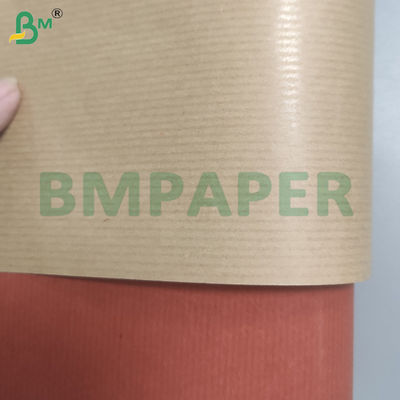 Rolos de papel kraft de riscas não branqueadas e ecológicos para embalagens de flores