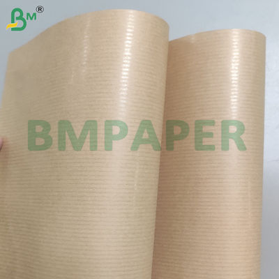Rolos de papel kraft de riscas não branqueadas e ecológicos para embalagens de flores
