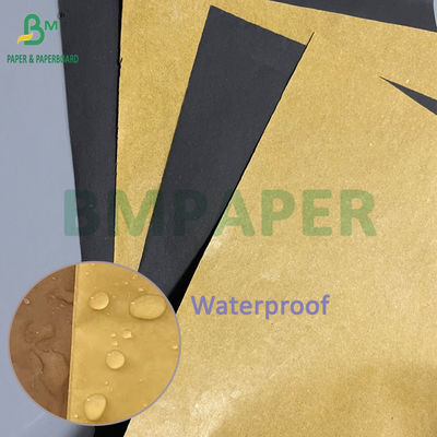 Saco protetor de manga revestido com cera, resistente à água, respirável, papel exterior amarelo