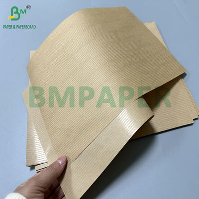 60 gramas 30 polegadas Largura 1 Lado MG Papel Kraft de Faixa Castanho Pura Para Embalagem