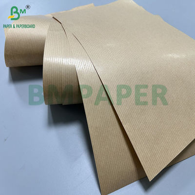 60 gramas 30 polegadas Largura 1 Lado MG Papel Kraft de Faixa Castanho Pura Para Embalagem