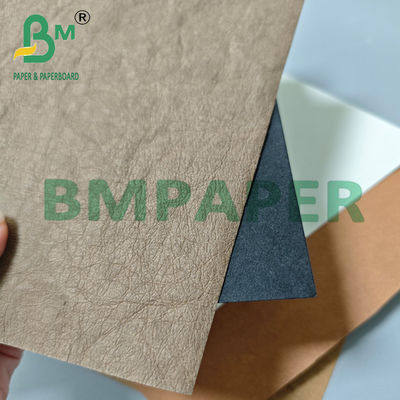0.3mm 0.7mm.Light Brown Durable Reusable Kraft Tex Paper para armazenamento de alimentos