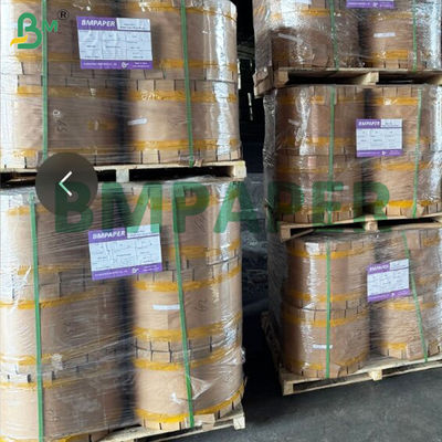 30 gm Papel preto brilhante de lado único para sacos de proteção de frutas