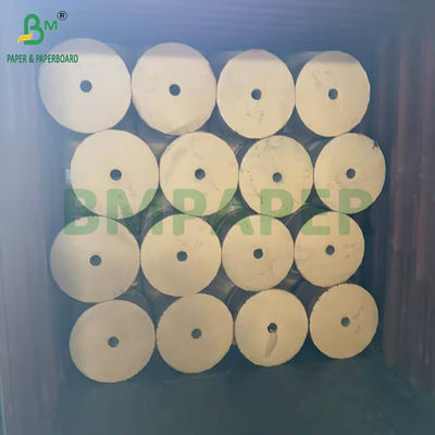 30 g Rolo de papel preto brilhante de dois lados 370 mm 420 mm para proteção de sacos de frutas