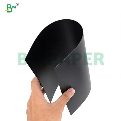 1 mm 1,5 mm Folha de papel de papelão preto para caixas de cosméticos 70 x 100 cm Sólido