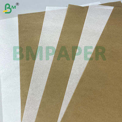 60 GSM Tamanho personalizado Folhas de papel revestidas de silicone de lado duplo Cartas de bolo