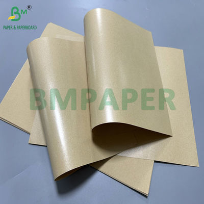 50 gramas 60 gramas Papel Kraft PE revestido com borracha castanha para sacos de alimentos Largura 70 cm