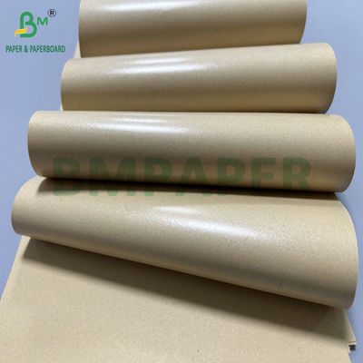 50 gramas 60 gramas Papel Kraft PE revestido com borracha castanha para sacos de alimentos Largura 70 cm