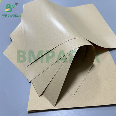 50 gramas 60 gramas Papel Kraft PE revestido com borracha castanha para sacos de alimentos Largura 70 cm