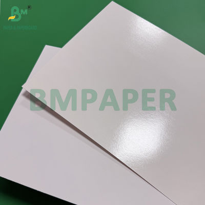 Papel de alimentos congelados 275gm Papelão branco com 15g de revestimento brilhante PE à prova de umidade