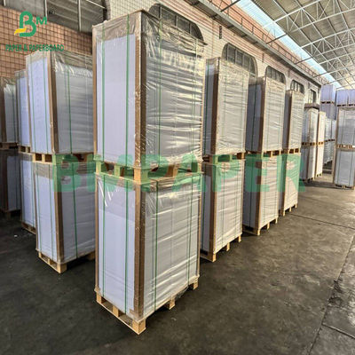 300+15gm Pe revestido brilhante de cartão branco de qualidade alimentar Embalagem Produtos congelados