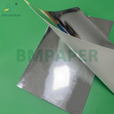 425 g de folhas de papelão metálico de prata para fabricação de caixas de pasta de dentes