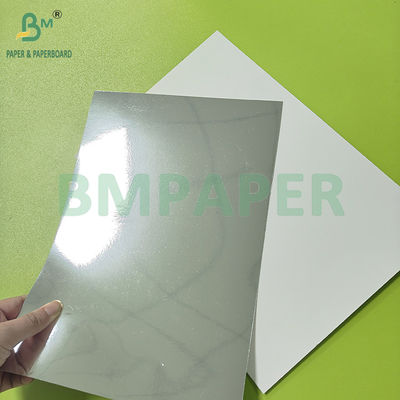 400gm 425gm Silver Mirror Cardstock Shimmer Papel Metálico Para Caixa de Embalagem