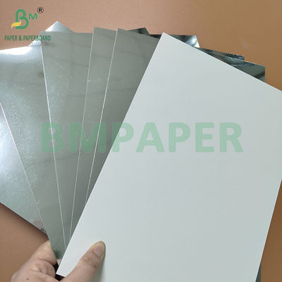 400gm 425gm Silver Mirror Cardstock Shimmer Papel Metálico Para Caixa de Embalagem