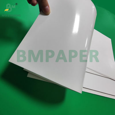 250 gm + 15 g de papel congelado revestido com PE para embalagens de frutos do mar 89 x 119 cm
